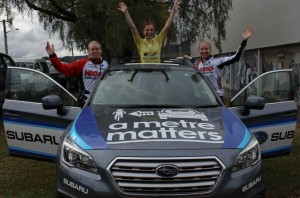 2016 Mersey Valley Tour Stage 3 - General Classification podium